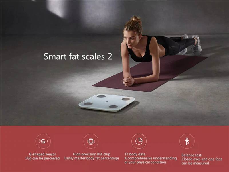 Xiaomi Mi Mijia Smart Body Weight Scale 2 LED Bluetooth 5.0 XMTZC05HM